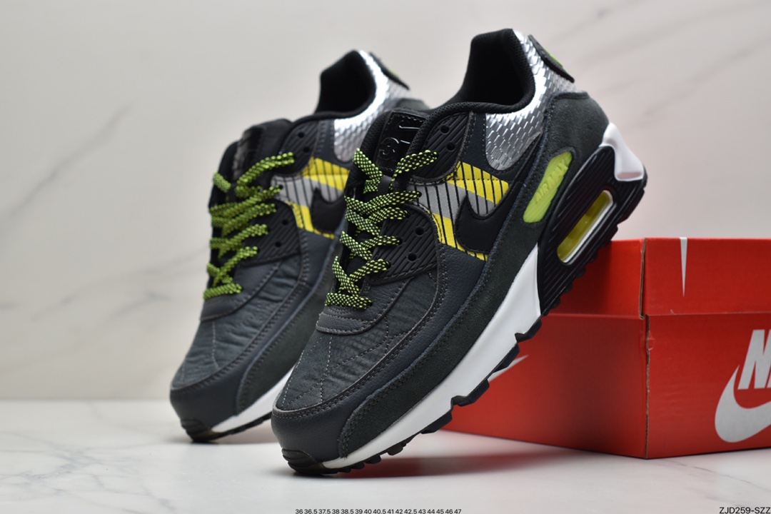 240  耐克Nike Air Max 90 耐克 3M 经典后置小气垫缓震运动鞋