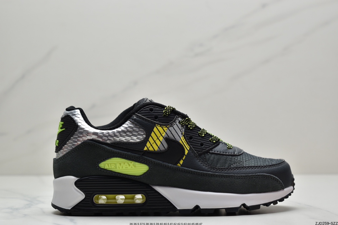 240  耐克Nike Air Max 90 耐克 3M 经典后置小气垫缓震运动鞋
