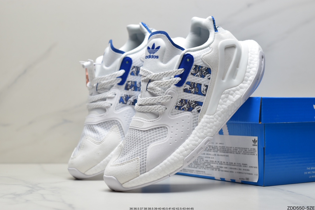 230 Originals 2020 Day Jogger Boost”Grey/Laser Reflectiv”运动跑鞋FW3021