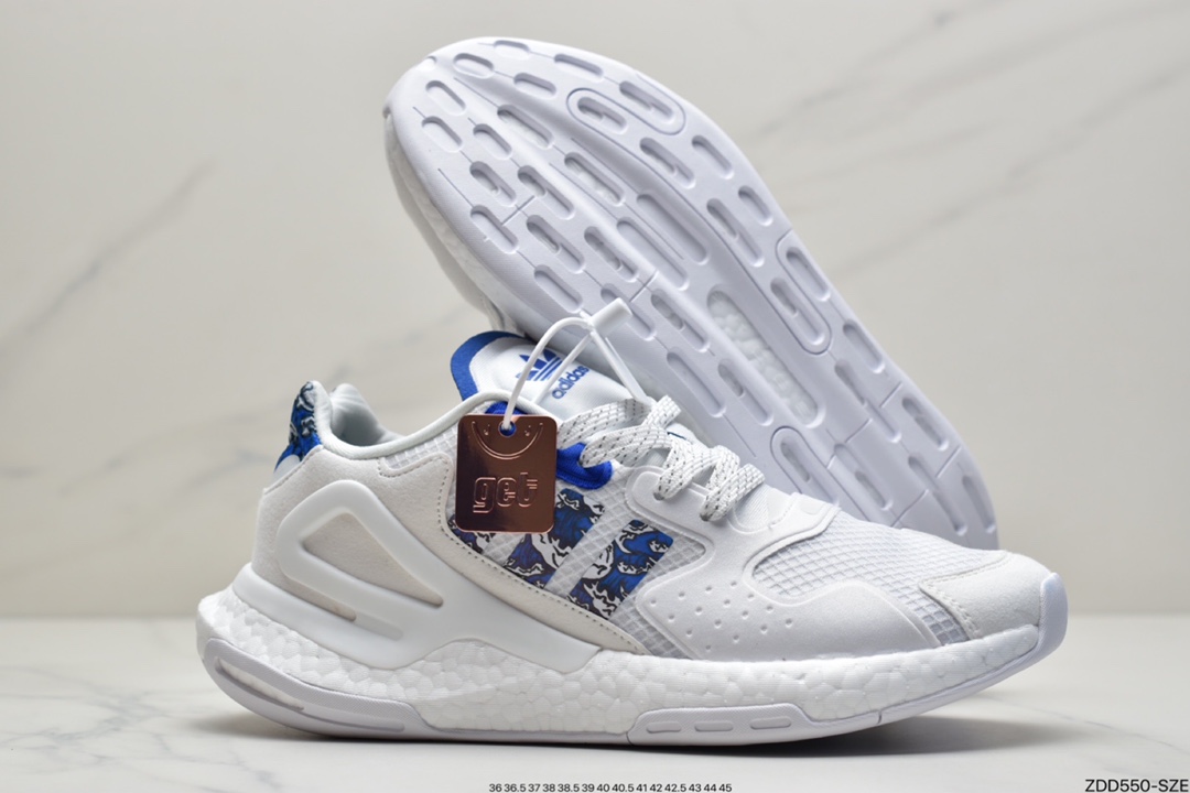 230 Originals 2020 Day Jogger Boost”Grey/Laser Reflectiv”运动跑鞋FW3021