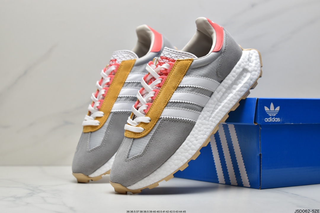 200 阿迪达斯adidas Racing 1 Boost Prototype  速度轻盈复古系列 HO3078