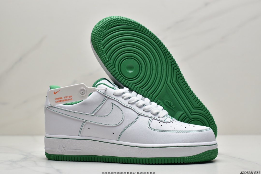 180 耐克Air Force 1‘07“Toll Free”白灰3M反光CJ1631-100