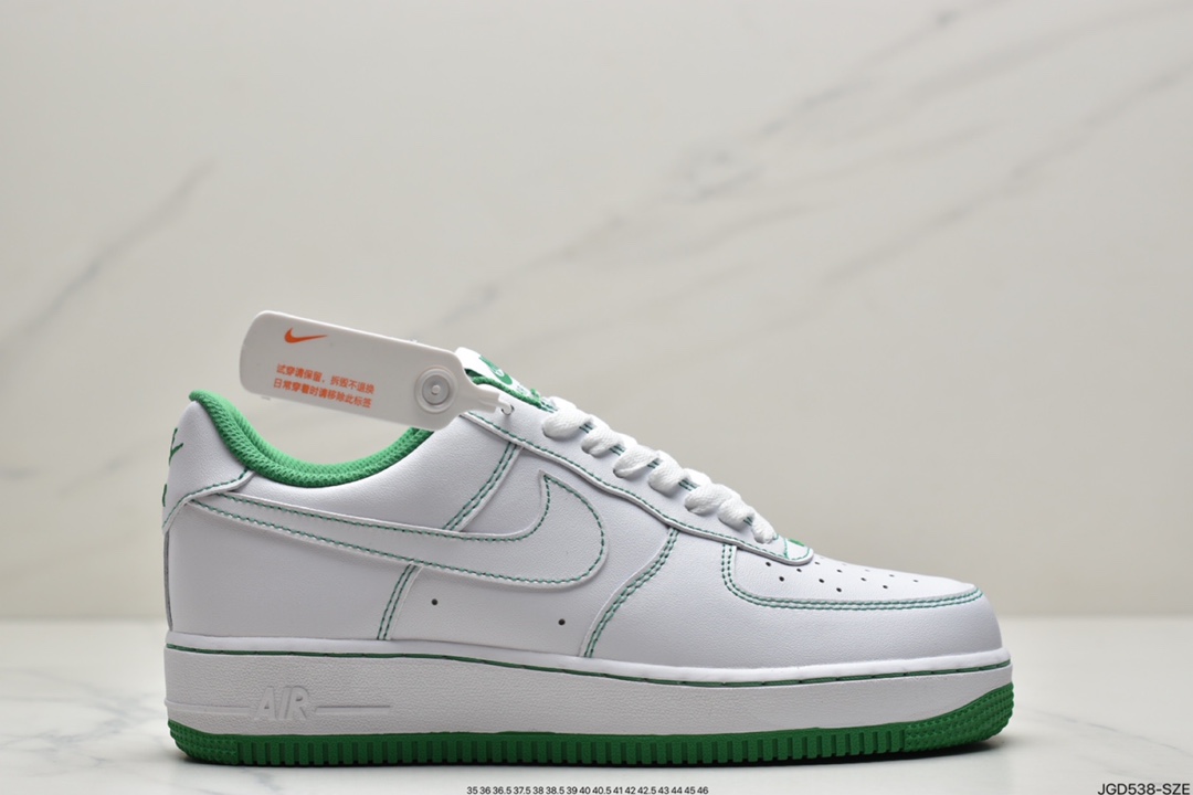 180 耐克Air Force 1‘07“Toll Free”白灰3M反光CJ1631-100