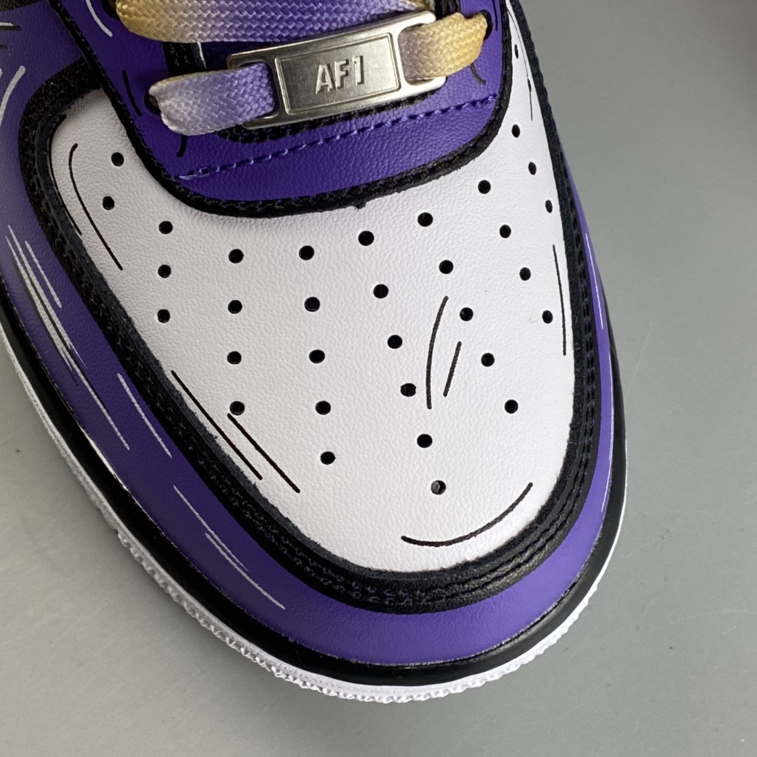P260  NIKE Air Force 1 Low’07 紫金湖人配色 空军一号低帮休闲板鞋 CW2288-111