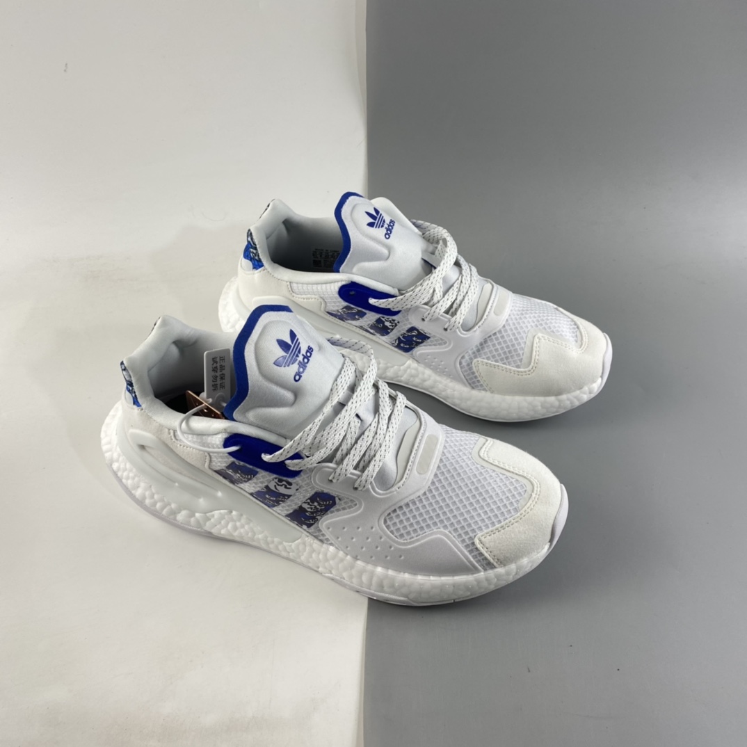 P220   Ad Originals 2020 Day Jogger Boost 三叶草2020版慢跑者系列高弹复古休闲运动跑鞋 夜行者二代 FW5897