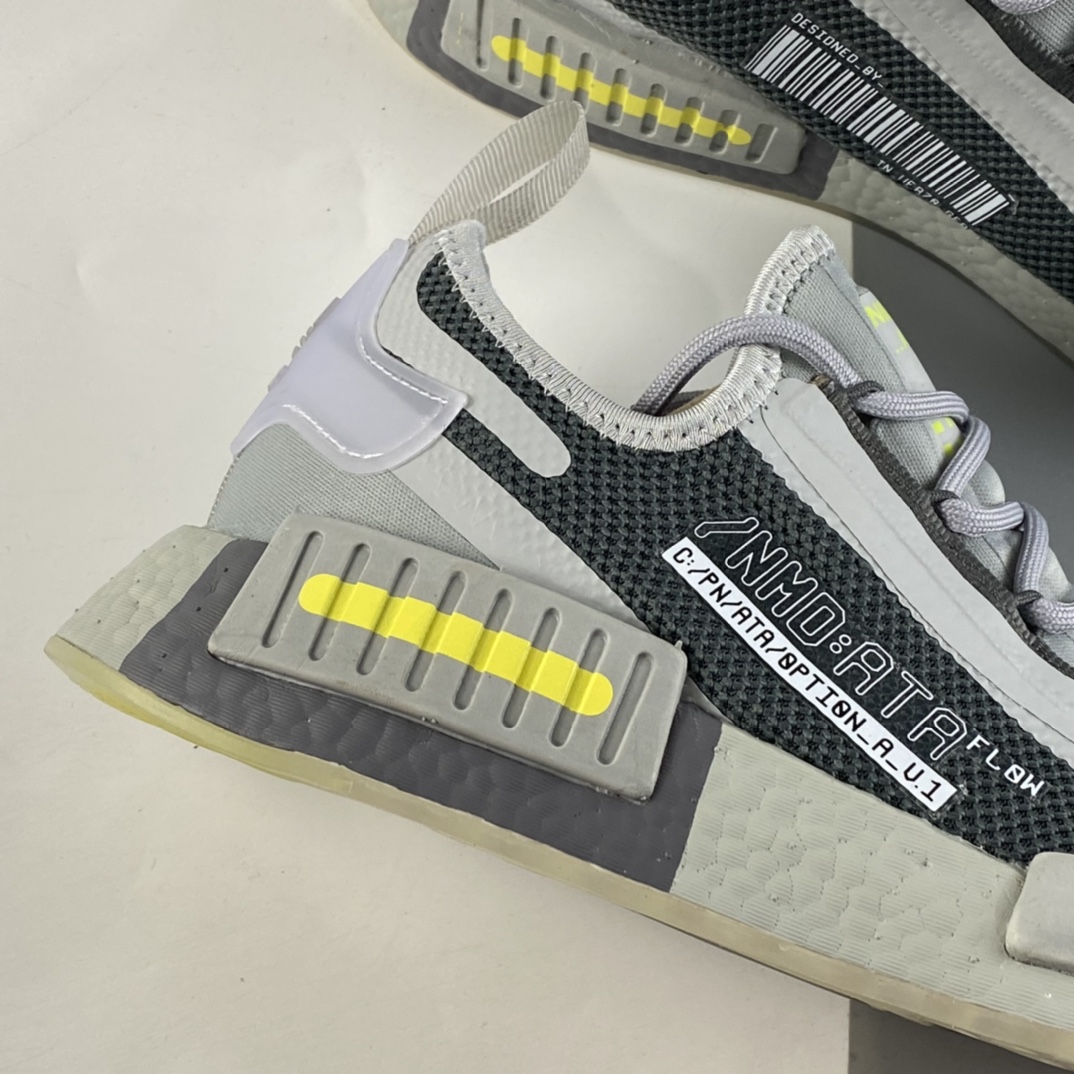 P190  AD NMD_R1 SPECTOO 阿迪三叶草低帮休闲爆米花跑步鞋 FZ3202