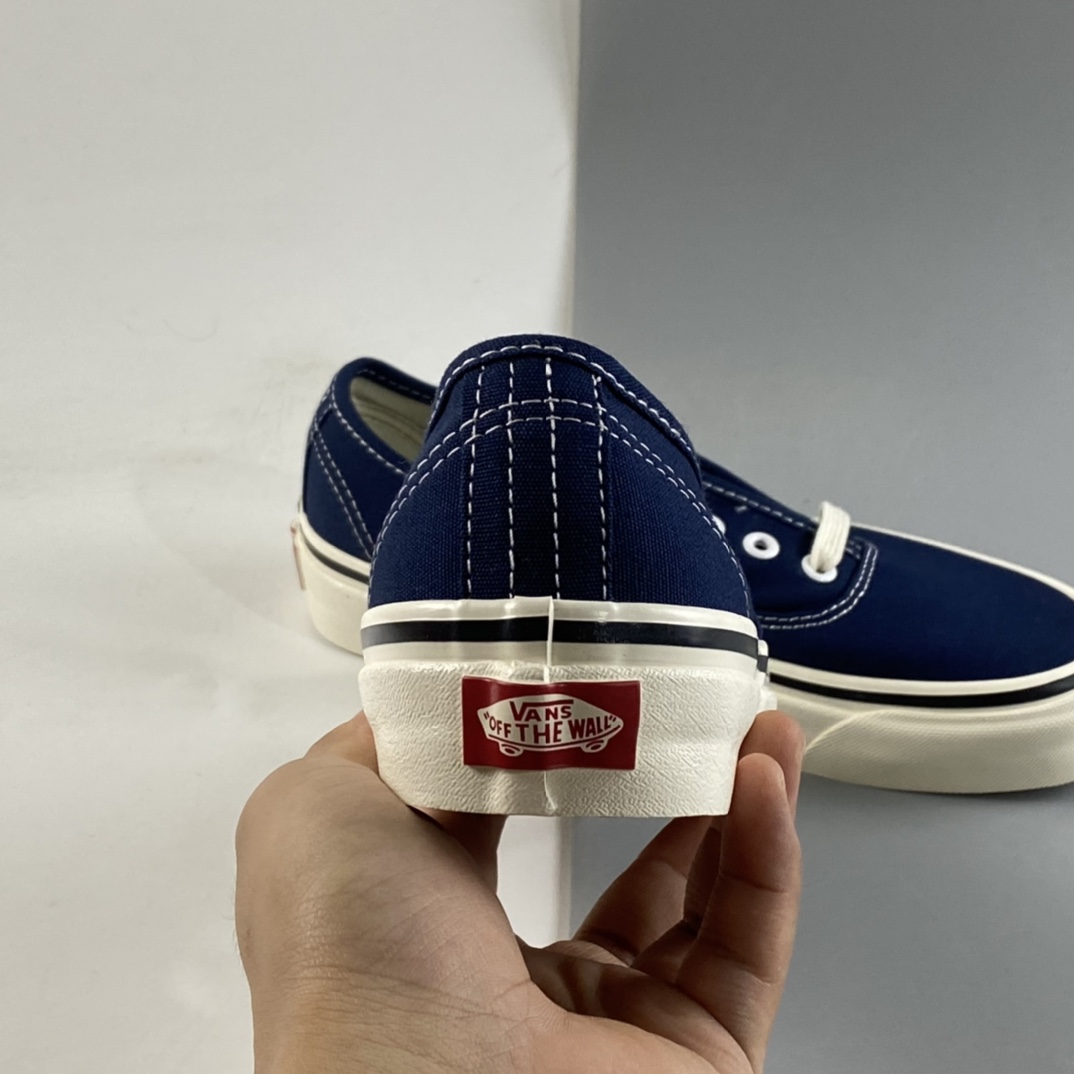 P140  Vans万斯安纳海姆 秋季新款经典深蓝色 复古硫化板鞋 经典百搭男女鞋 VN0A2Z5IV7E