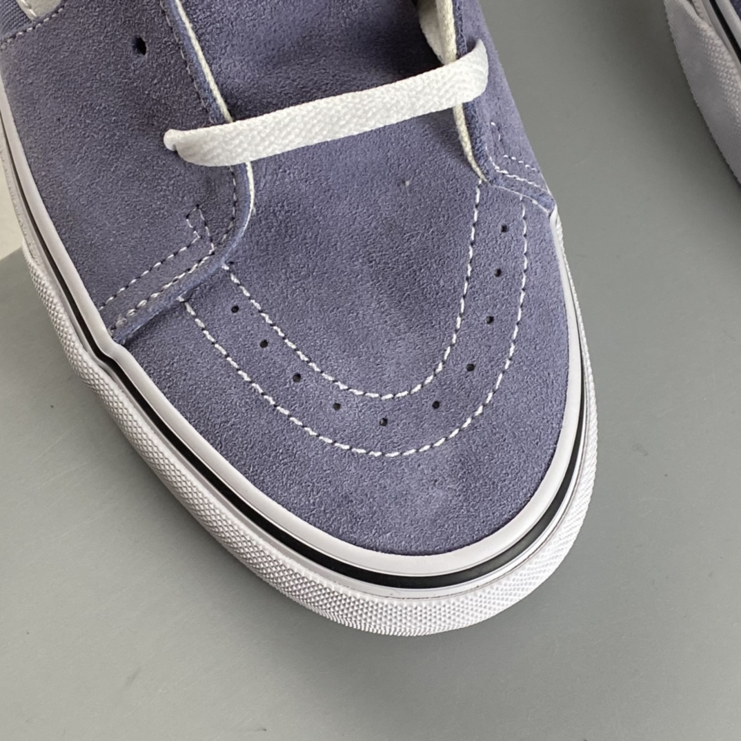 P160  Vans SK8-Hi 灰蓝色棋盘格经典系列 VN0A4U3C2RM