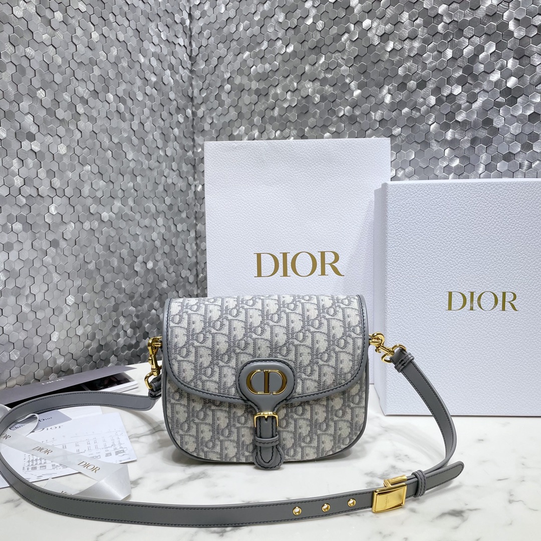 Dior Handbags Crossbody & Shoulder Bags Gold Printing Vintage Canvas Oblique