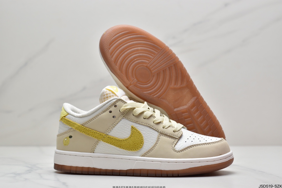 200 耐克NIKE SB Dunk Low”Lemon Drop” 柠檬黄这双「柠檬」配色的低帮DJ6902-700