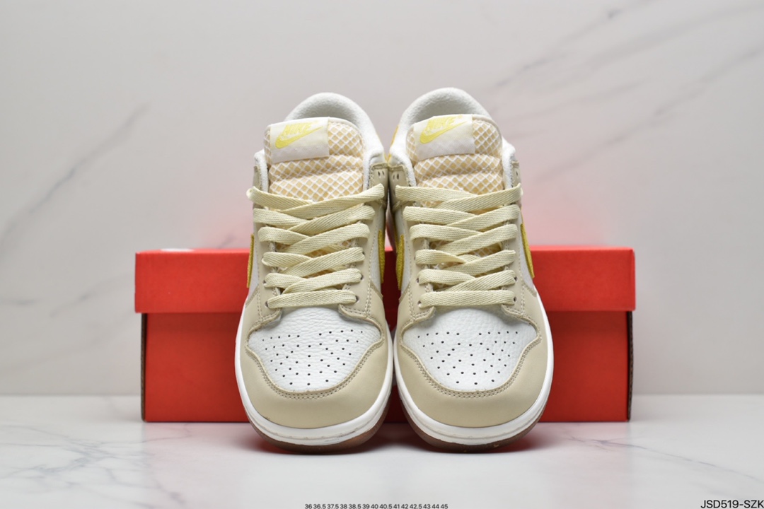 200 耐克NIKE SB Dunk Low”Lemon Drop” 柠檬黄这双「柠檬」配色的低帮DJ6902-700