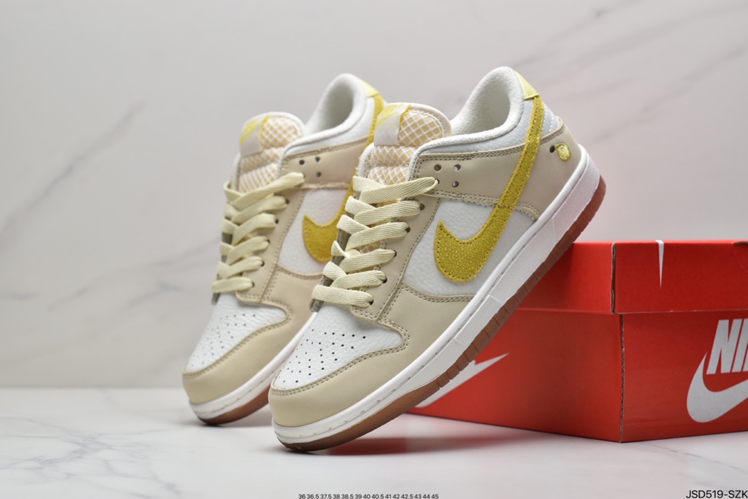 200 耐克NIKE SB Dunk Low”Lemon Drop” 柠檬黄这双「柠檬」配色的低帮DJ6902-700