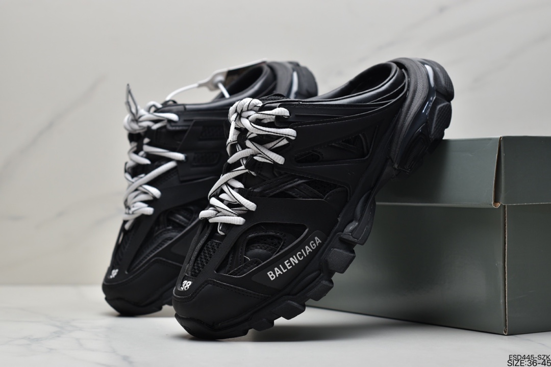 420  “S2”巴黎世家3.0 三代户外概念拖鞋  Balenciaga Sneaker Tess 3.0· 独家纯原版本
