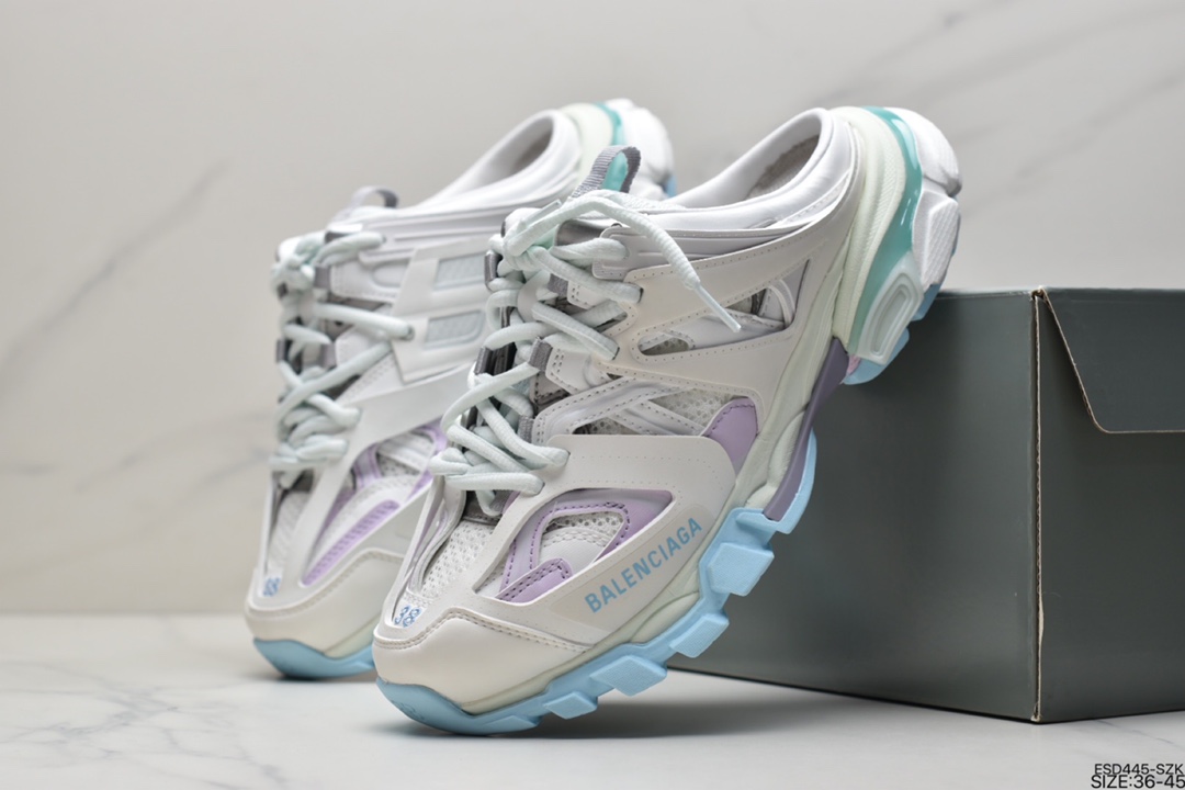 420  “S2”巴黎世家3.0 三代户外概念拖鞋  Balenciaga Sneaker Tess 3.0· 独家纯原版本