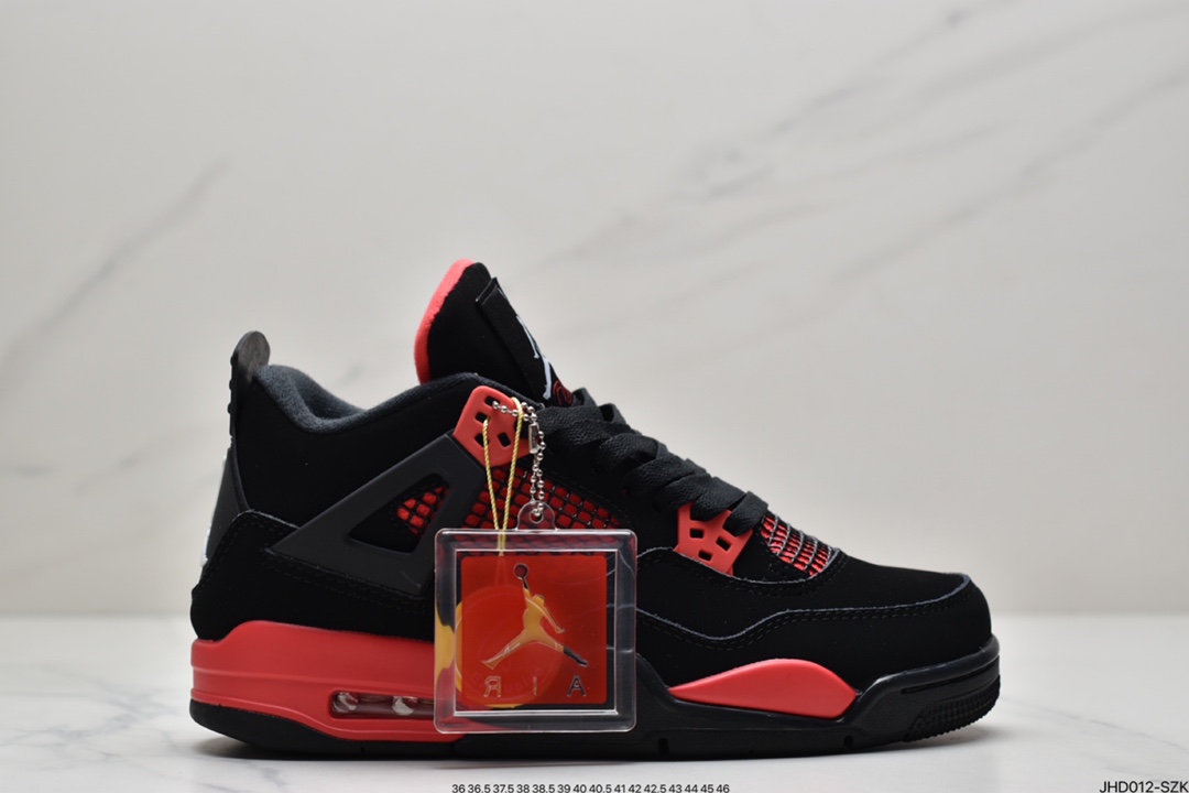 190 Nike Air Jordan 4 Retro “Red Thunder” 黑红 AJ4 乔4 迈克尔·乔丹 AJ4代篮球鞋CT8527-016