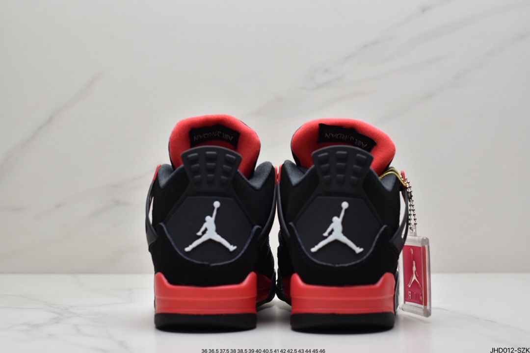 190 Nike Air Jordan 4 Retro “Red Thunder” 黑红 AJ4 乔4 迈克尔·乔丹 AJ4代篮球鞋CT8527-016