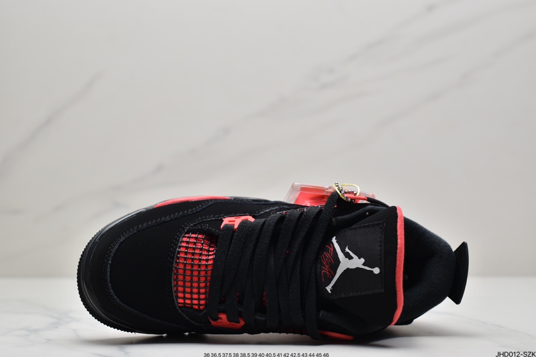 190 Nike Air Jordan 4 Retro “Red Thunder” 黑红 AJ4 乔4 迈克尔·乔丹 AJ4代篮球鞋CT8527-016