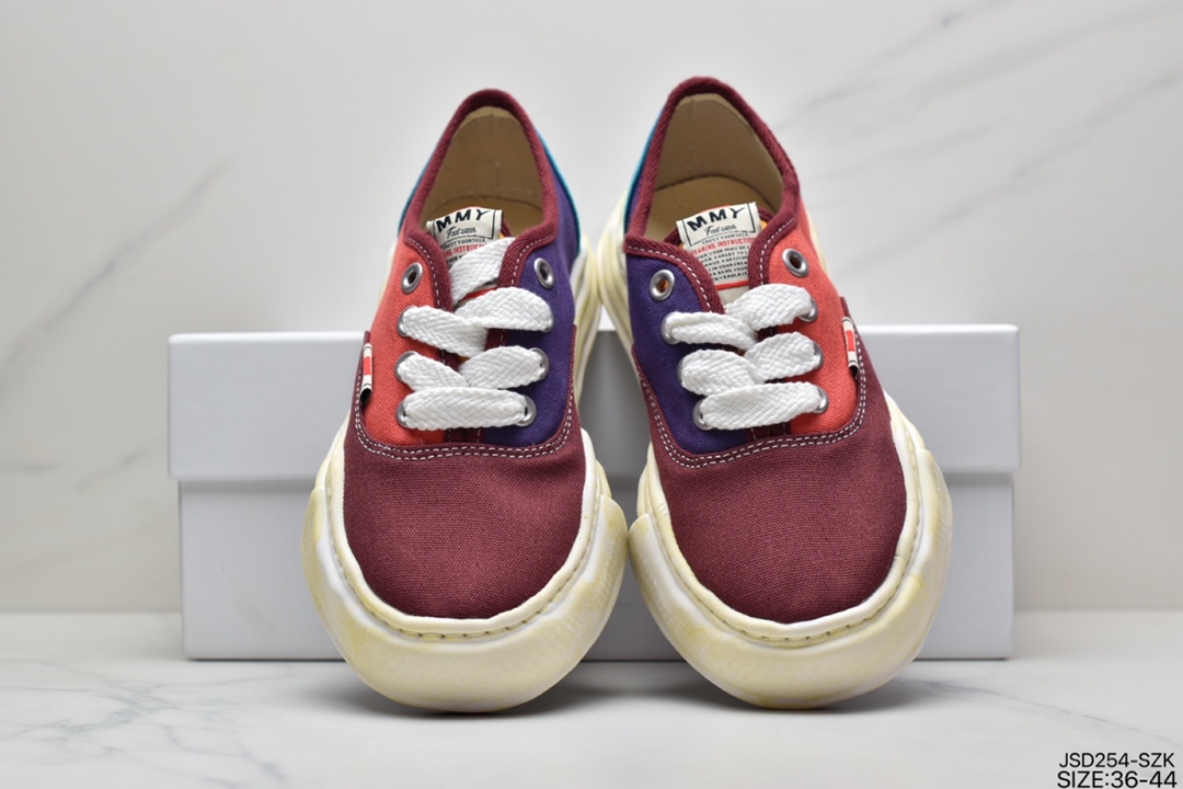 200 MMY/Maison MIHARA YASUHIRO Original Sole Canvas Low 变形溶解雪糕底低帮休闲百搭帆布板