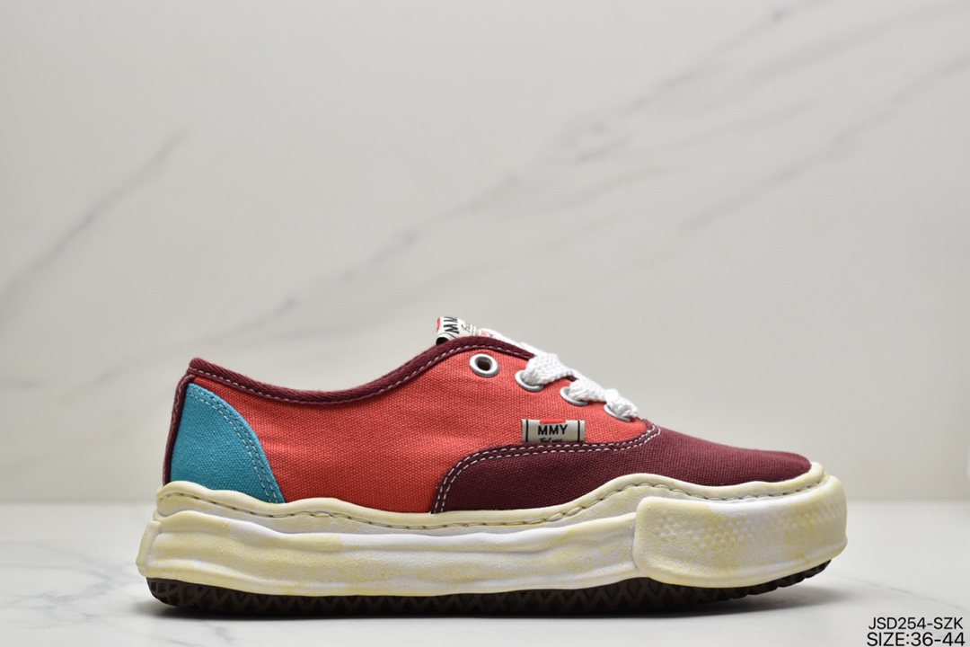 200 MMY/Maison MIHARA YASUHIRO Original Sole Canvas Low 变形溶解雪糕底低帮休闲百搭帆布板
