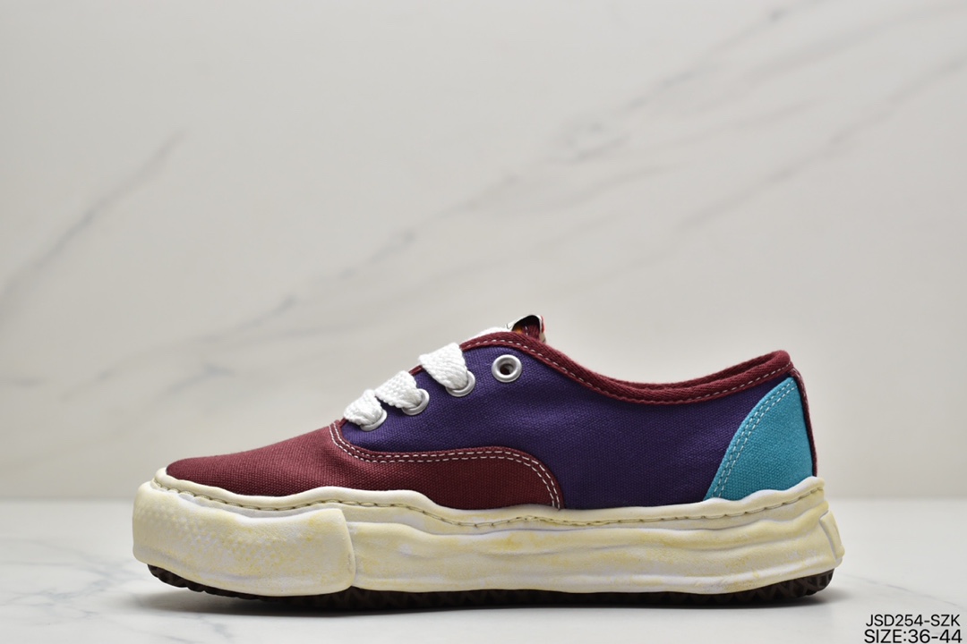 200 MMY/Maison MIHARA YASUHIRO Original Sole Canvas Low 变形溶解雪糕底低帮休闲百搭帆布板