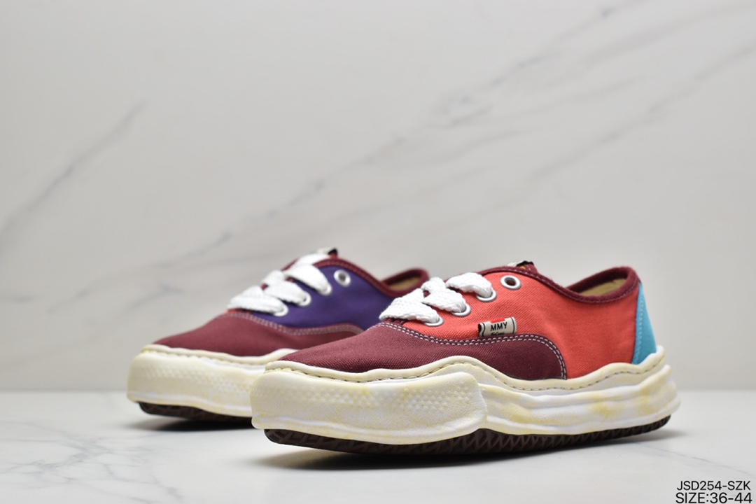 200 MMY/Maison MIHARA YASUHIRO Original Sole Canvas Low 变形溶解雪糕底低帮休闲百搭帆布板