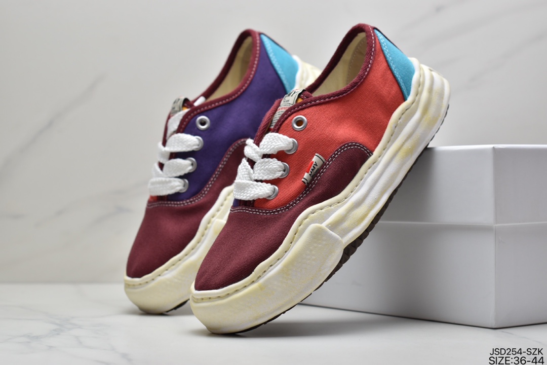 200 MMY/Maison MIHARA YASUHIRO Original Sole Canvas Low 变形溶解雪糕底低帮休闲百搭帆布板