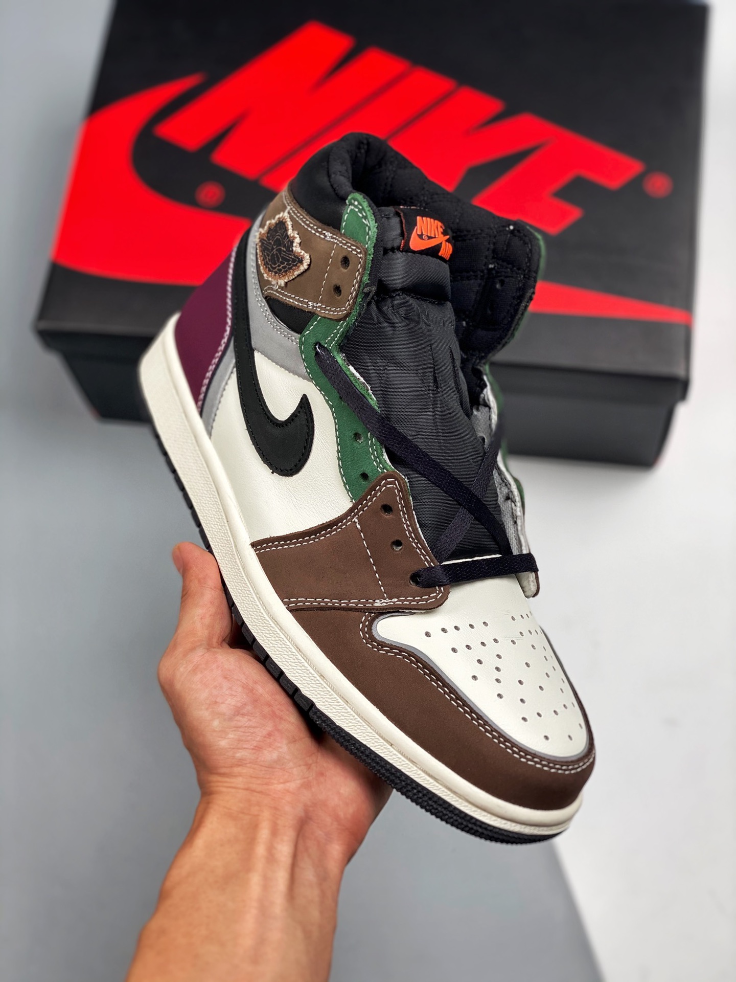 Air Jordan 1 Retro High OG combinación de colores, producción original de fábrica importante, techo de calidad en el mi…