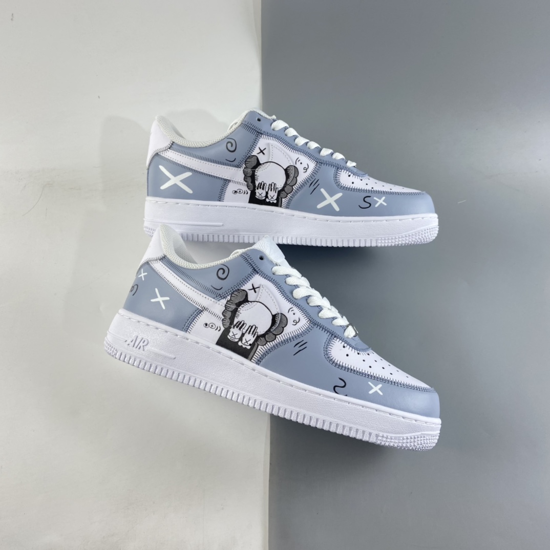 P260  Kaws x NIKE Air Force 1 Low 联名款空军一号低帮休闲板鞋 CW2288-111