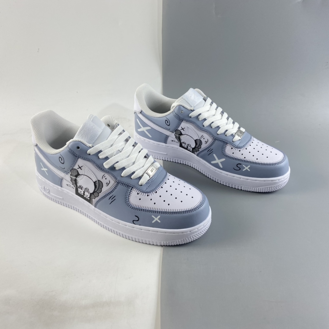 P260  Kaws x NIKE Air Force 1 Low 联名款空军一号低帮休闲板鞋 CW2288-111