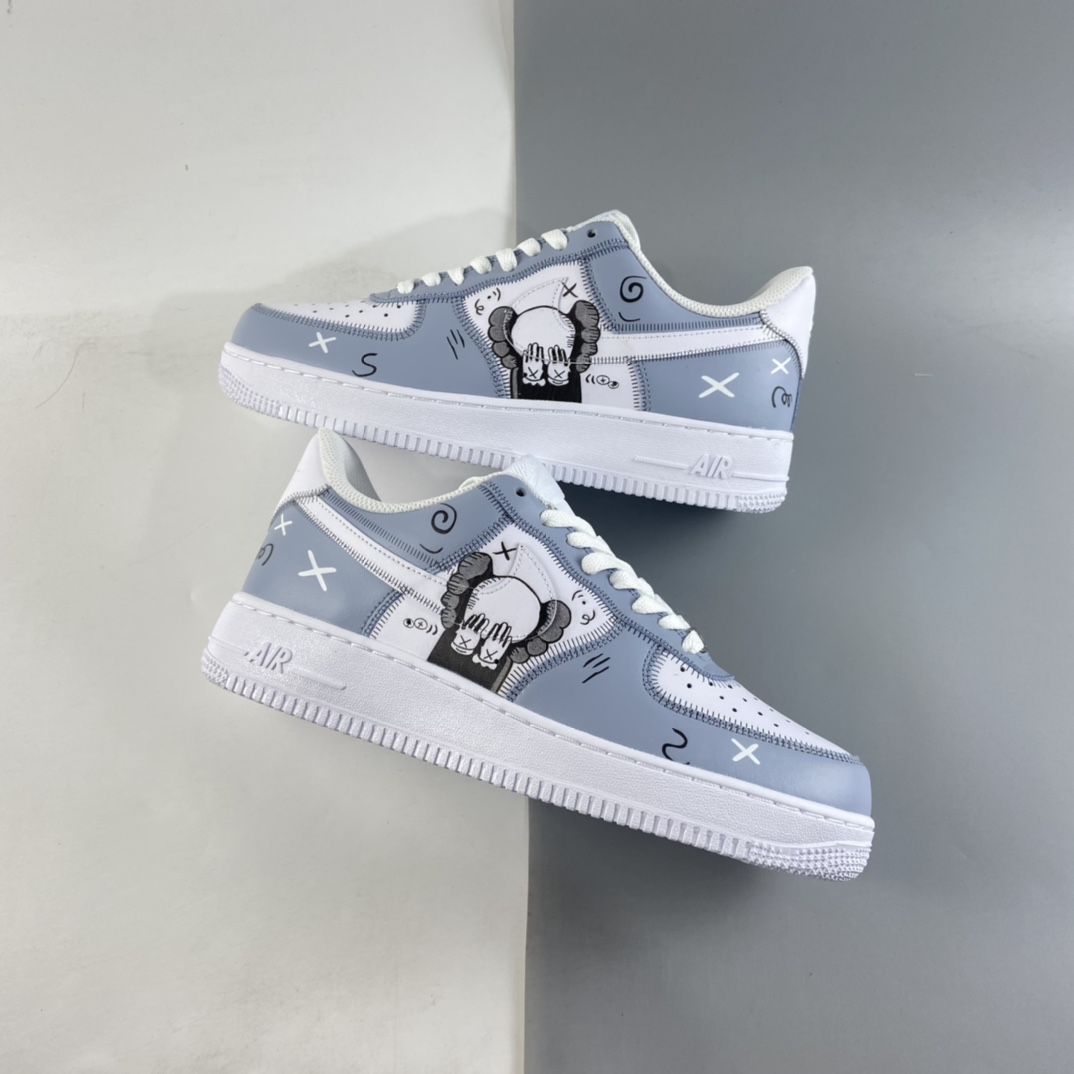 P260  Kaws x NIKE Air Force 1 Low 联名款空军一号低帮休闲板鞋 CW2288-111
