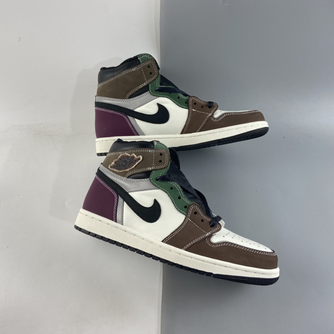 P280  Air Jordan AJ1 High OG ”Hand Crafted” 摩卡彩色拼接 DH3097-001