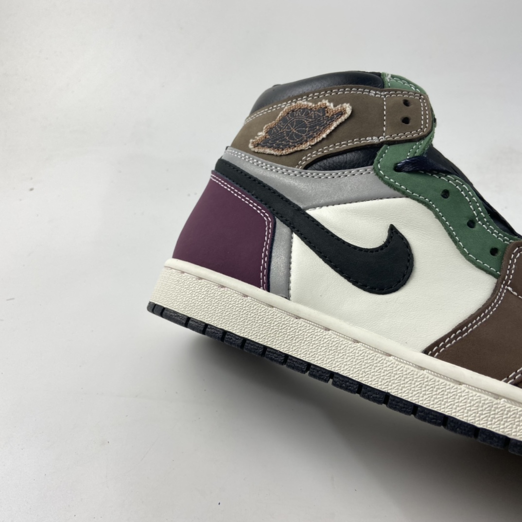 P280  Air Jordan AJ1 High OG ”Hand Crafted” 摩卡彩色拼接 DH3097-001