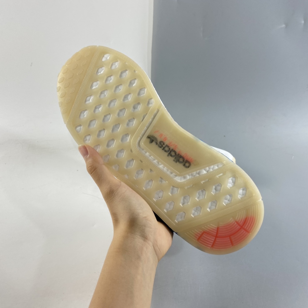 P190  AD NMD_R1 SPECTOO 阿迪三叶草低帮休闲爆米花跑步鞋 FZ3629