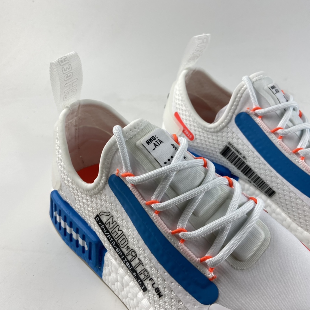 P190  AD NMD_R1 SPECTOO 阿迪三叶草低帮休闲爆米花跑步鞋 FZ3629