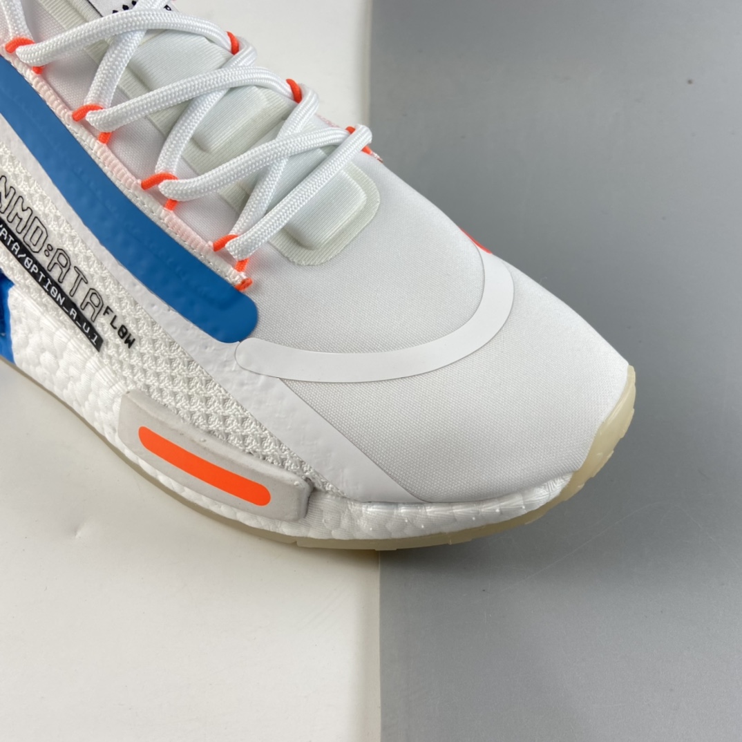 P190  AD NMD_R1 SPECTOO 阿迪三叶草低帮休闲爆米花跑步鞋 FZ3629