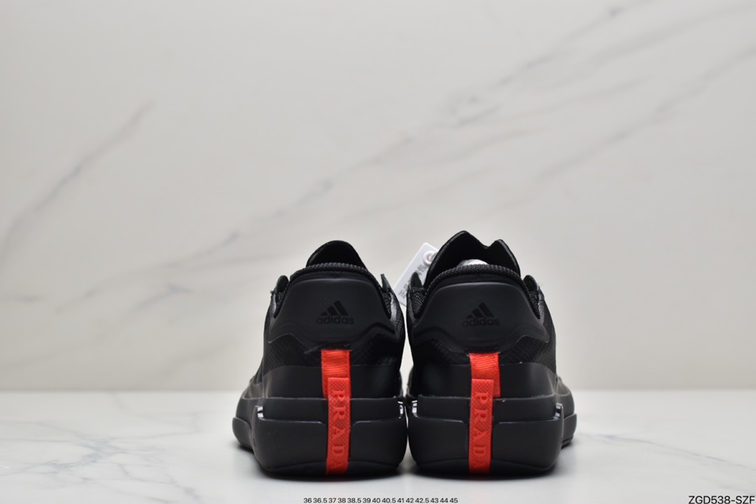290 阿迪达斯Prada x adidas Luna Rossa 21 骨白 蝉翼轻薄休闲百搭运动鞋FW1079
