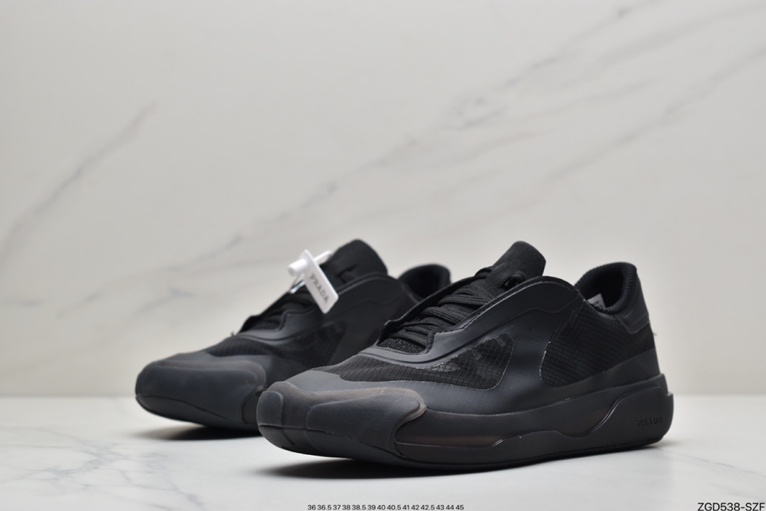 290 阿迪达斯Prada x adidas Luna Rossa 21 骨白 蝉翼轻薄休闲百搭运动鞋FW1079