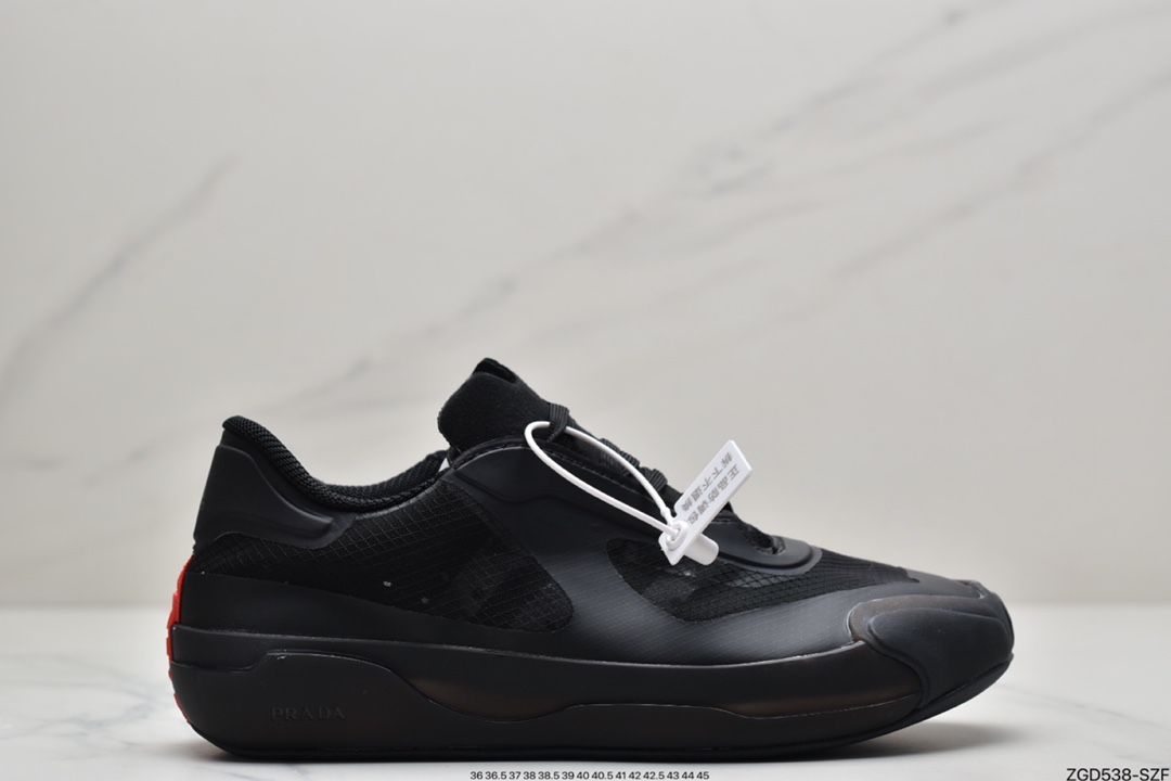 290 阿迪达斯Prada x adidas Luna Rossa 21 骨白 蝉翼轻薄休闲百搭运动鞋FW1079