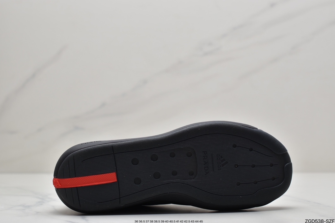 290 阿迪达斯Prada x adidas Luna Rossa 21 骨白 蝉翼轻薄休闲百搭运动鞋FW1079