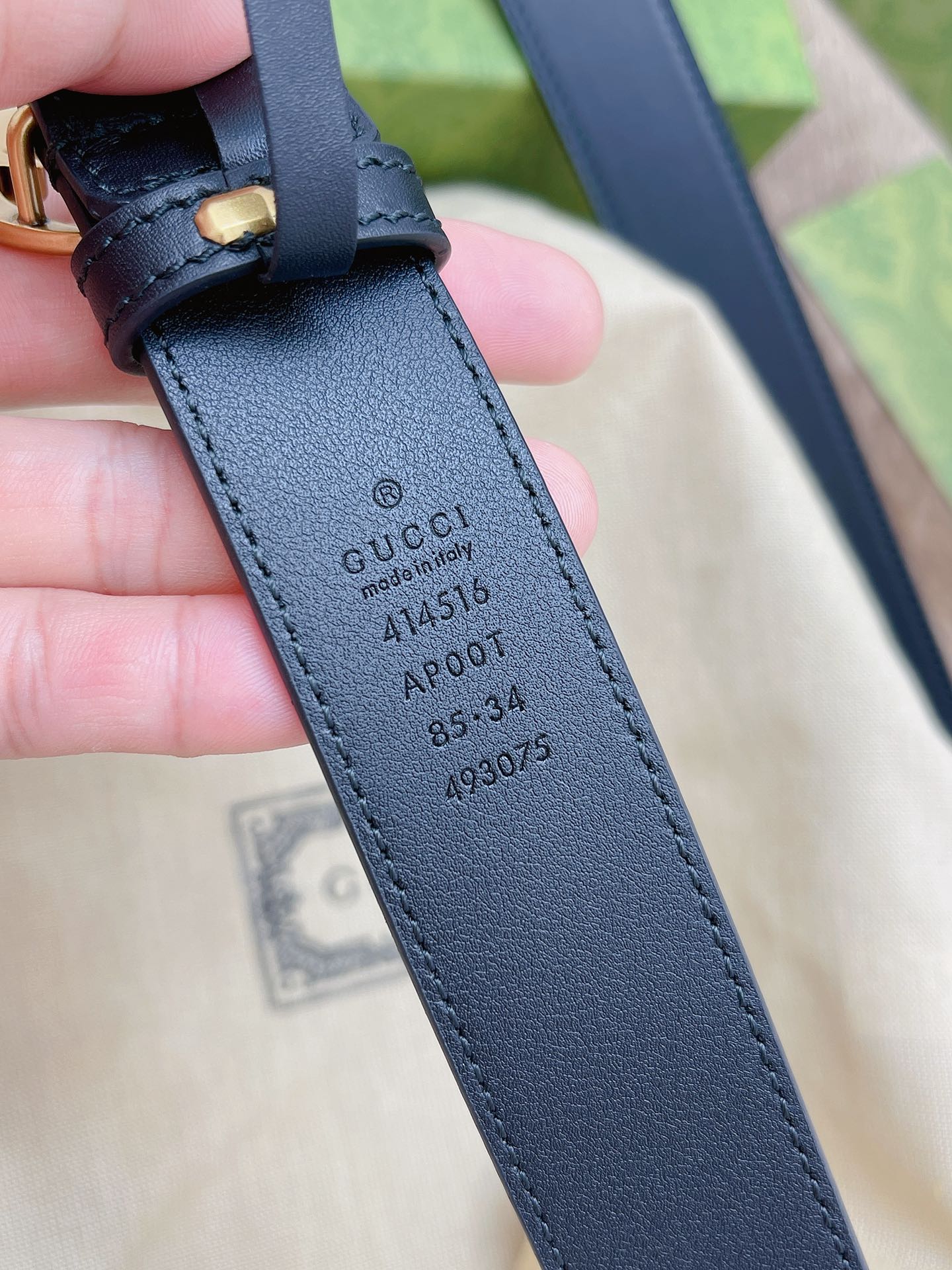 G.ucci 双G专柜货 3.0cm 正版开模  贸易公司货出口意大利 百分百意大利原厂小牛皮 皮质细腻带原厂香味  正品五金经3层真空电镀 纯手工订制 原单品质 出入专柜毫无压力 高端商务休闲款 简约百搭 P160