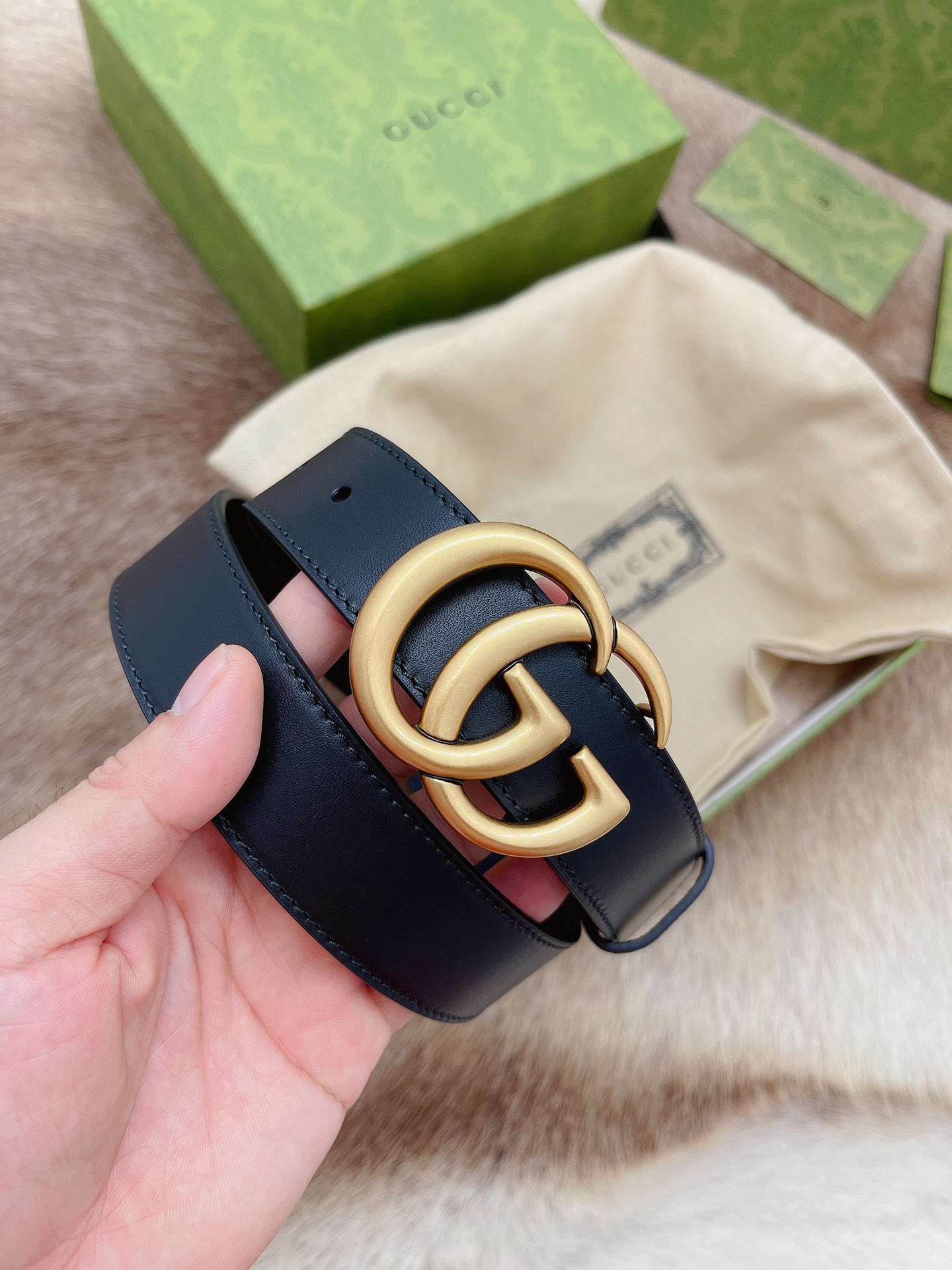G.ucci 双G专柜货 3.0cm 正版开模  贸易公司货出口意大利 百分百意大利原厂小牛皮 皮质细腻带原厂香味  正品五金经3层真空电镀 纯手工订制 原单品质 出入专柜毫无压力 高端商务休闲款 简约百搭 P160