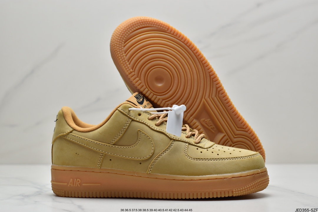 150 小麦Air Force 1 Low 07 LV8”Wheat / Flax”空军一号低帮板鞋CJ9179-200
