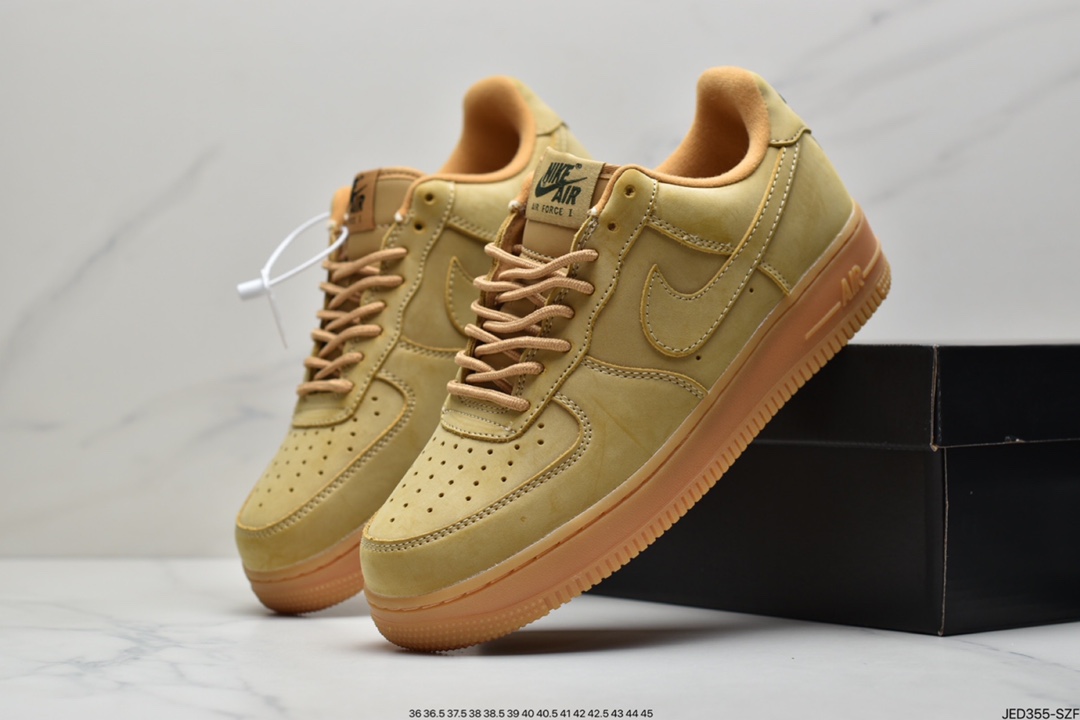 150 小麦Air Force 1 Low 07 LV8”Wheat / Flax”空军一号低帮板鞋CJ9179-200