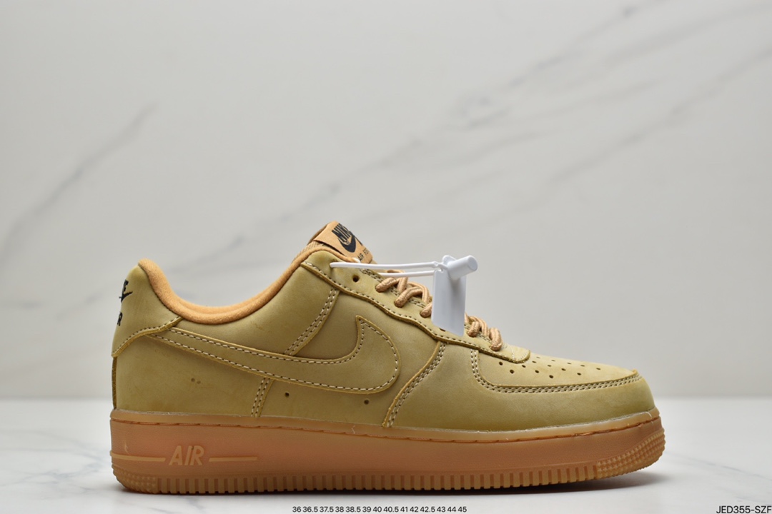 150 小麦Air Force 1 Low 07 LV8”Wheat / Flax”空军一号低帮板鞋CJ9179-200