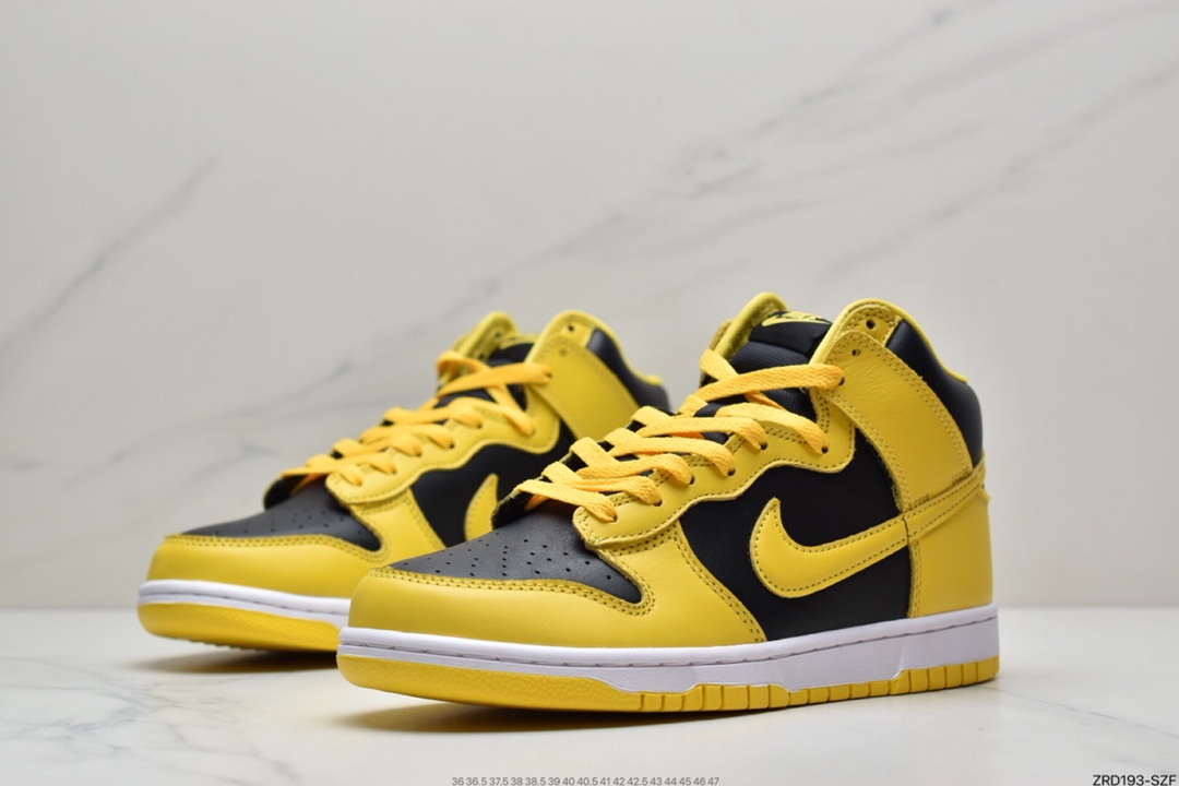 320 耐克Nike Dunk High SP“ Varsity Maize”少林派 CZ8149-002