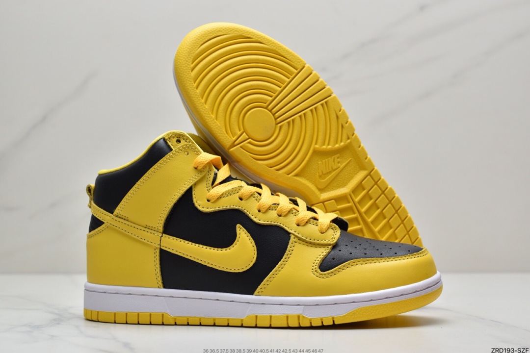 320 耐克Nike Dunk High SP“ Varsity Maize”少林派 CZ8149-002