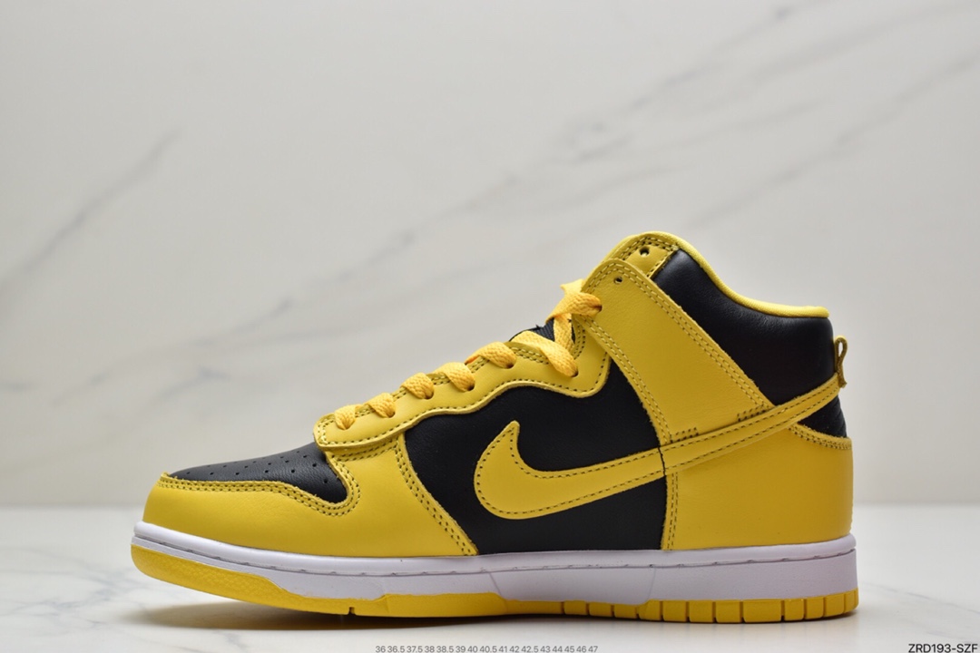 320 耐克Nike Dunk High SP“ Varsity Maize”少林派 CZ8149-002