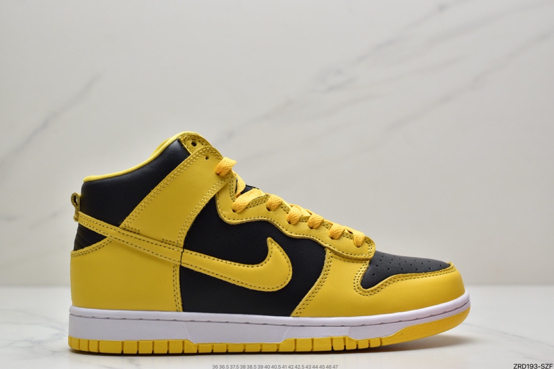 320 耐克Nike Dunk High SP“ Varsity Maize”少林派 CZ8149-002