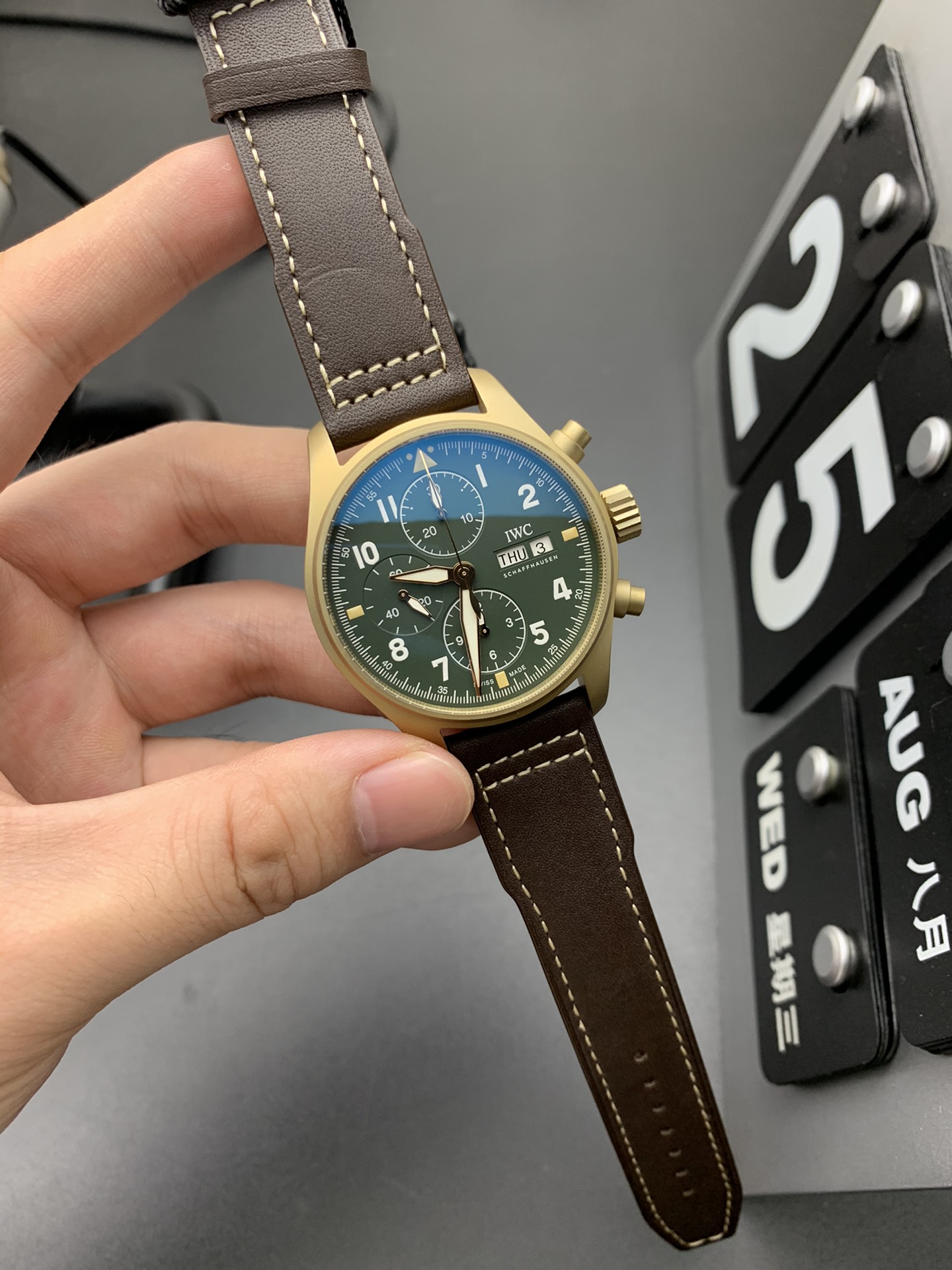 IWC 青铜飞计