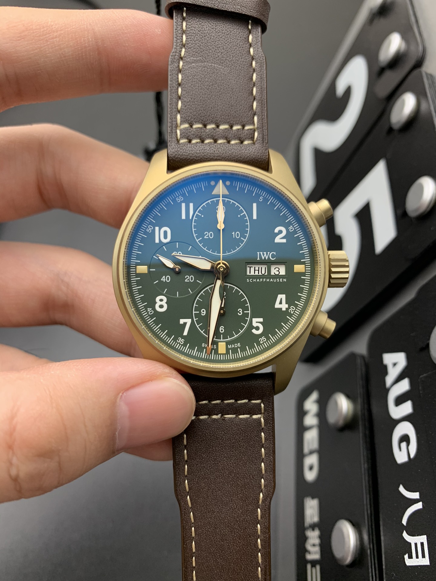 IWC 青铜飞计